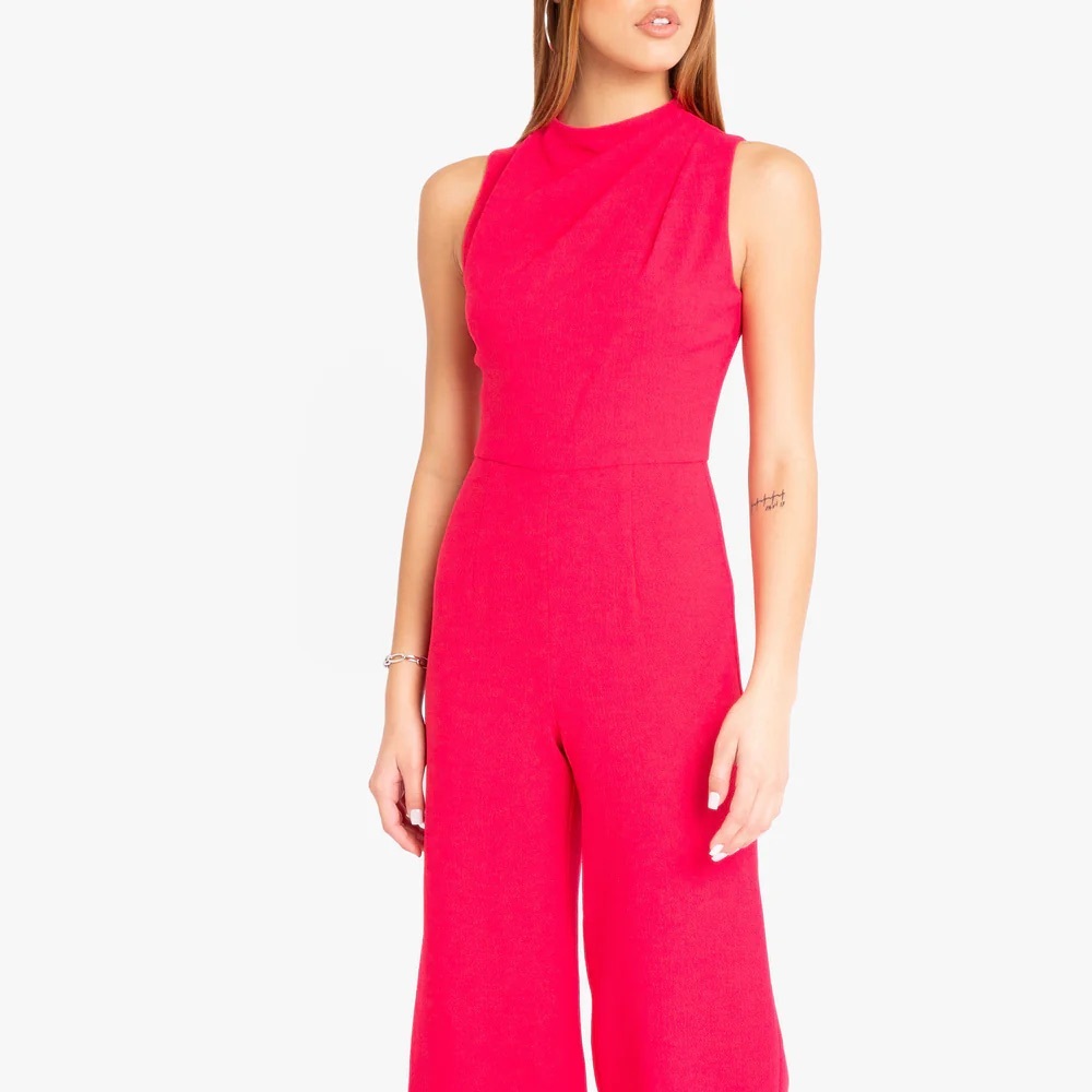 BLACK HALO Corrine Jumpsuit | Laguna Pink | 0
